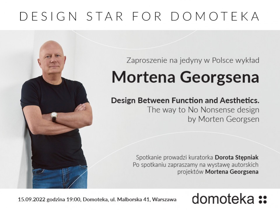 Design Star for Domoteka – wykład Mortena Georgsena