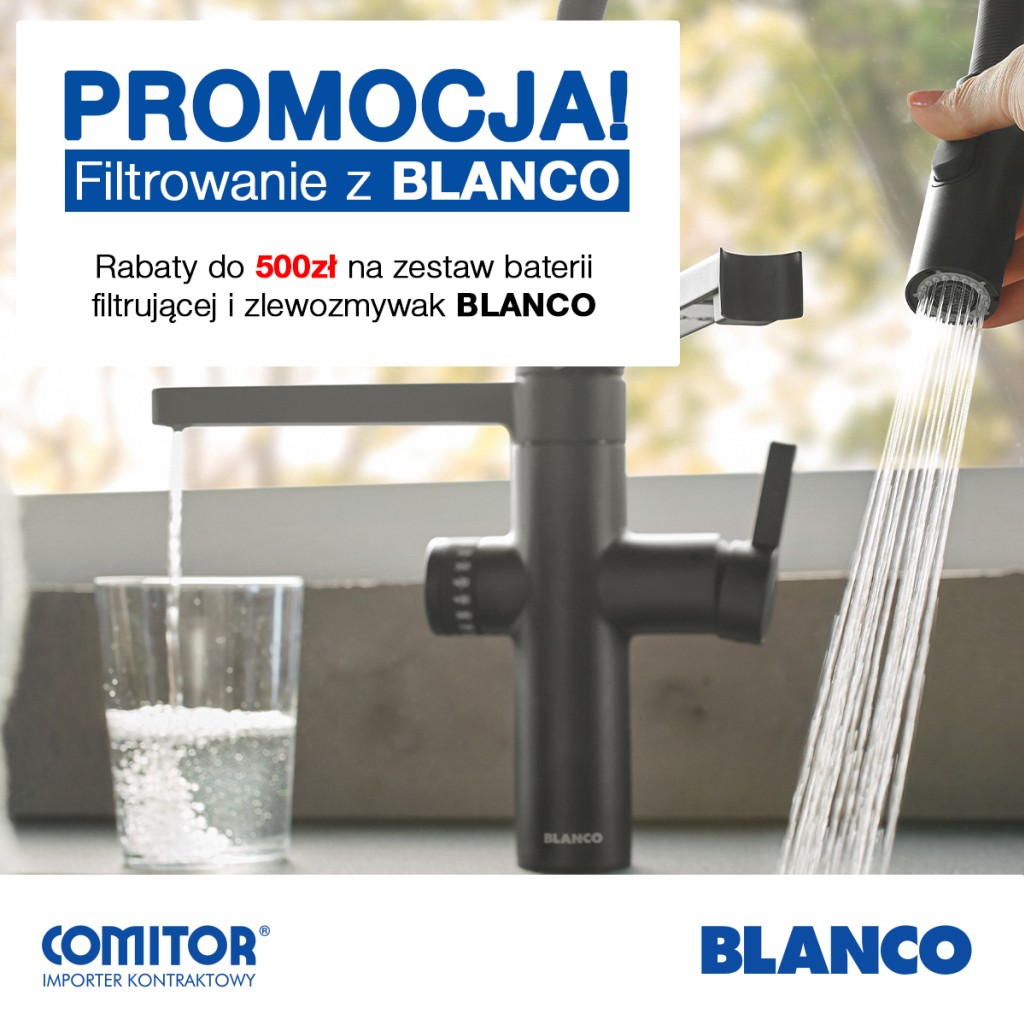 Promocja w Comitor - Filtrowanie z BLANCO