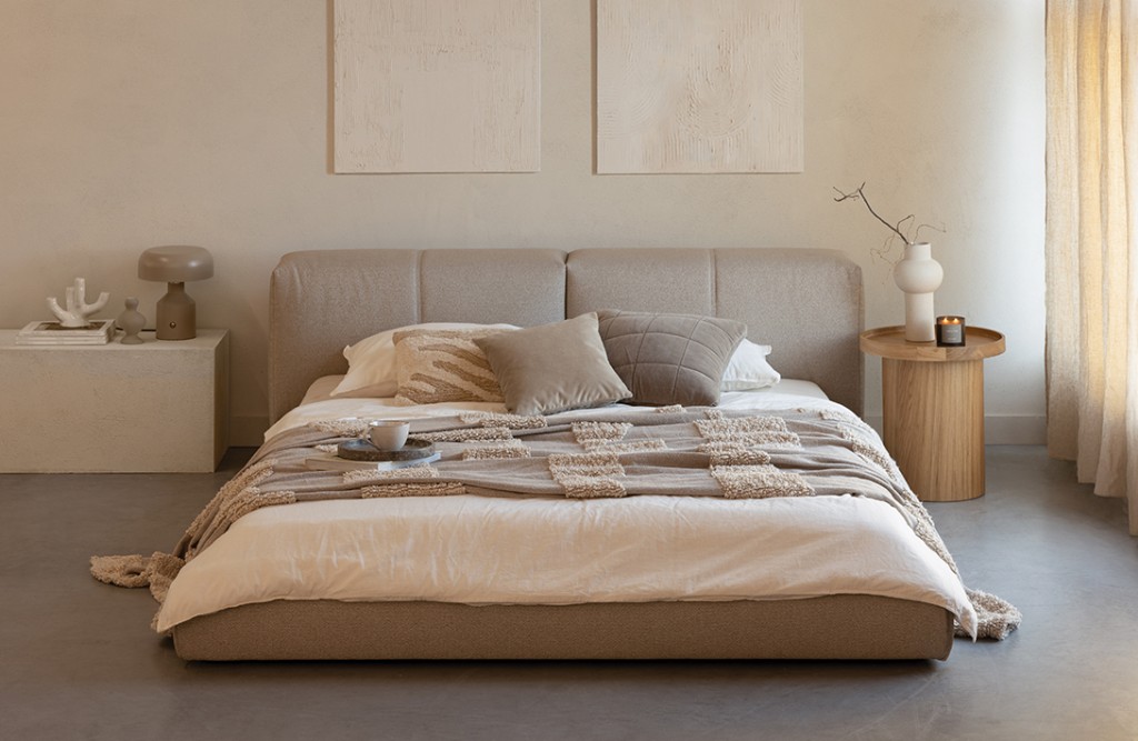 Sypialnia marzeń z łóżkiem Lazy marki IWC Home