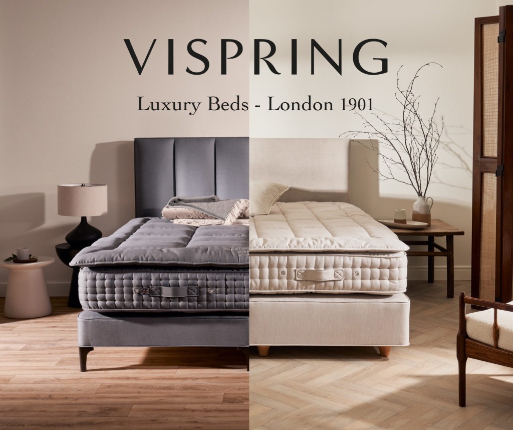 Nowe oblicze łóżek Vispring - MONOCHROME LOOK w ofercie salonu VISPRING już od czerwca.