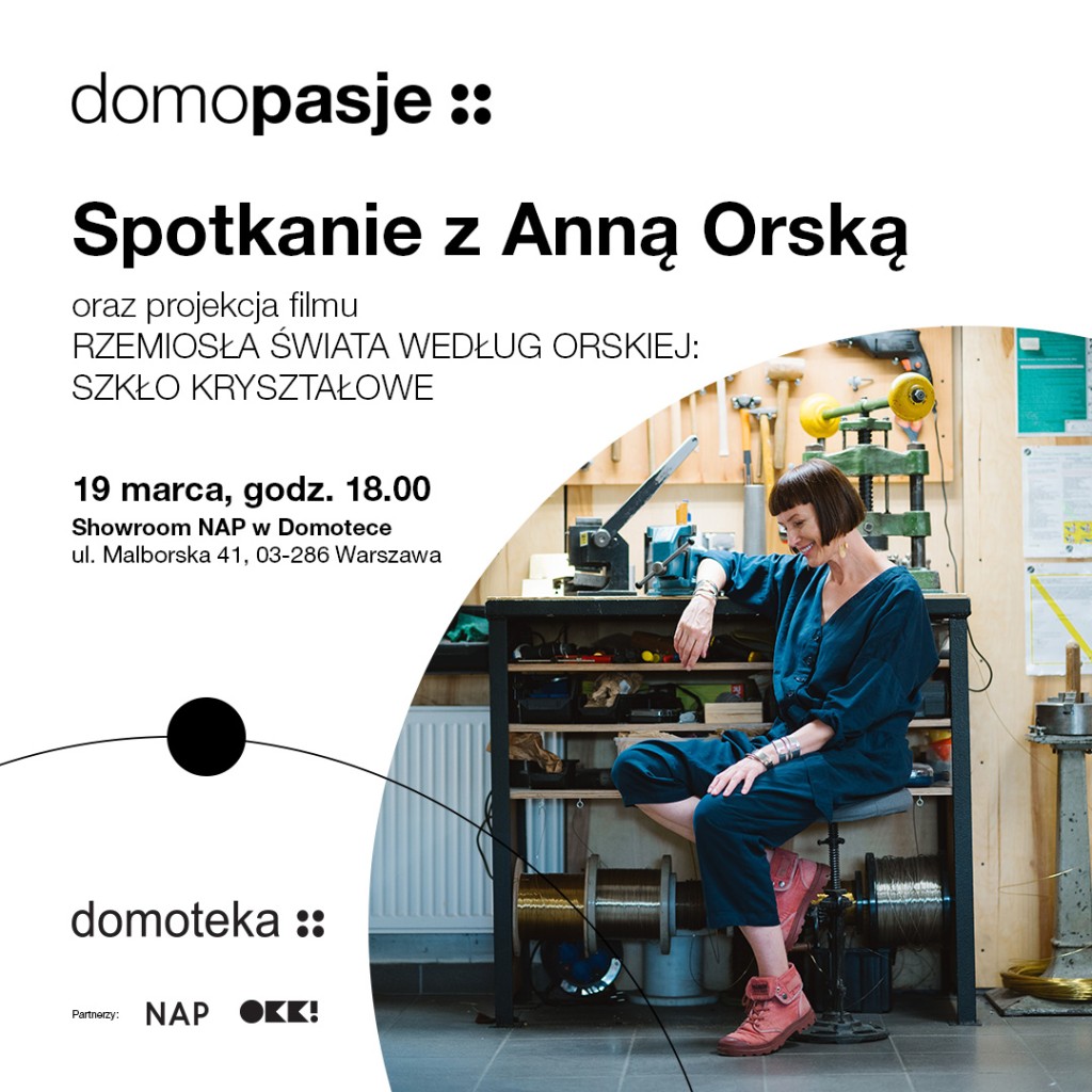 DomoPasje: Spotkanie z Anną Orską w NAP